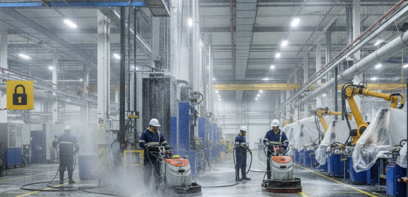 Effektiv industrirengøring: En investering i sikkerhed og effektivitet